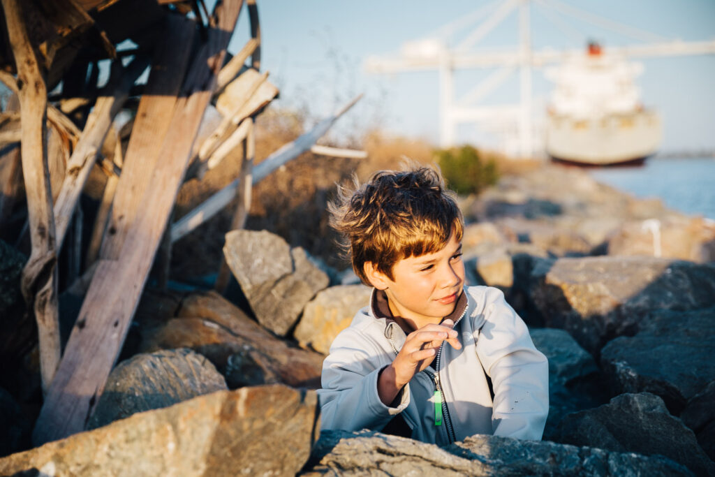family session at middle harbor shoreline park oakland