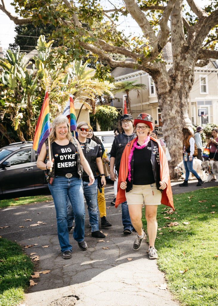 Dykes on Bikes at Alameda Pride 2023