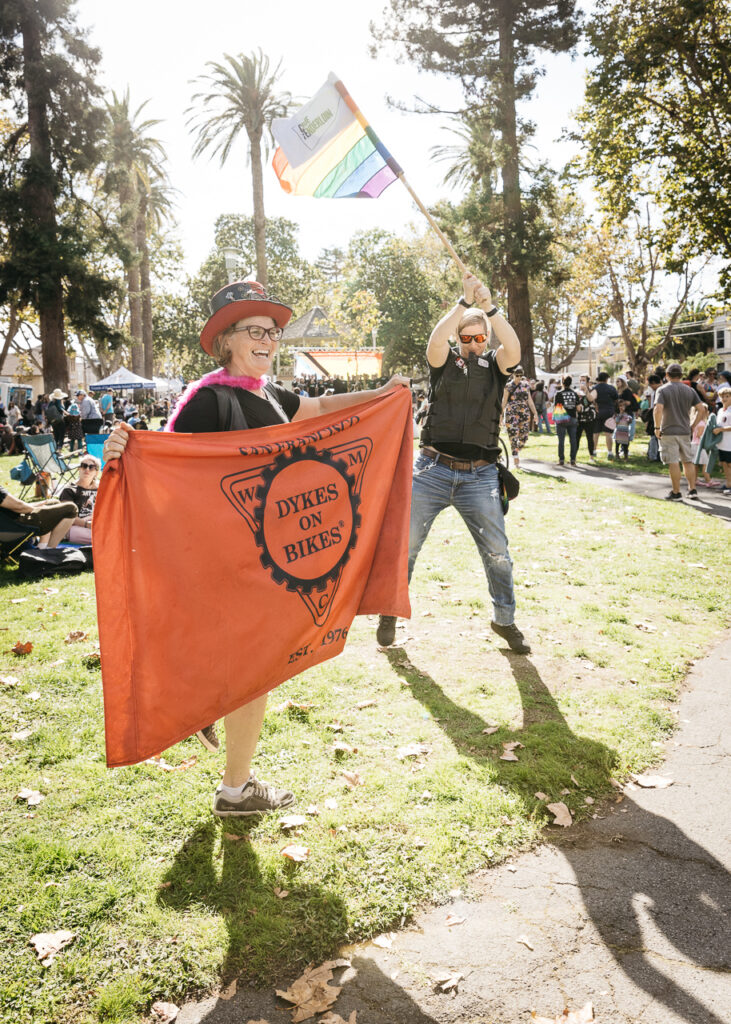 Dykes on Bikes at Alameda Pride 2023
