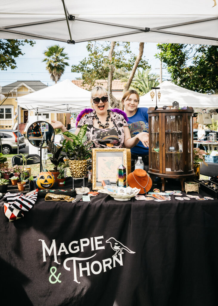 Maggie Adams of Magpie & Thorn at Alameda Pride 2023