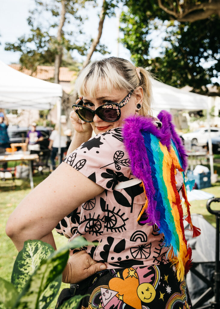 Maggie Adams of Magpie & Thorn at Alameda Pride 2023