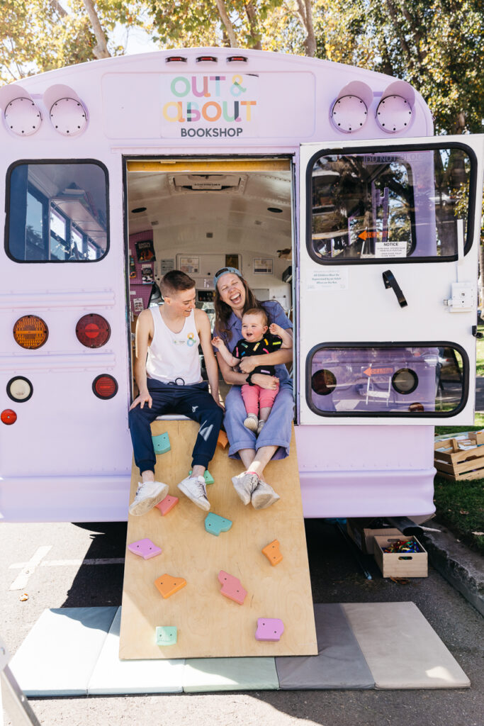 Out and About Bookshop at Alameda pride